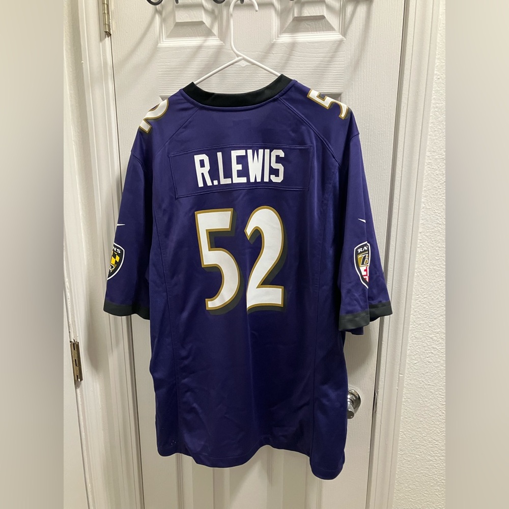 Ray Lewis Super Bowl 47 Jersey. Men’s XL NWT